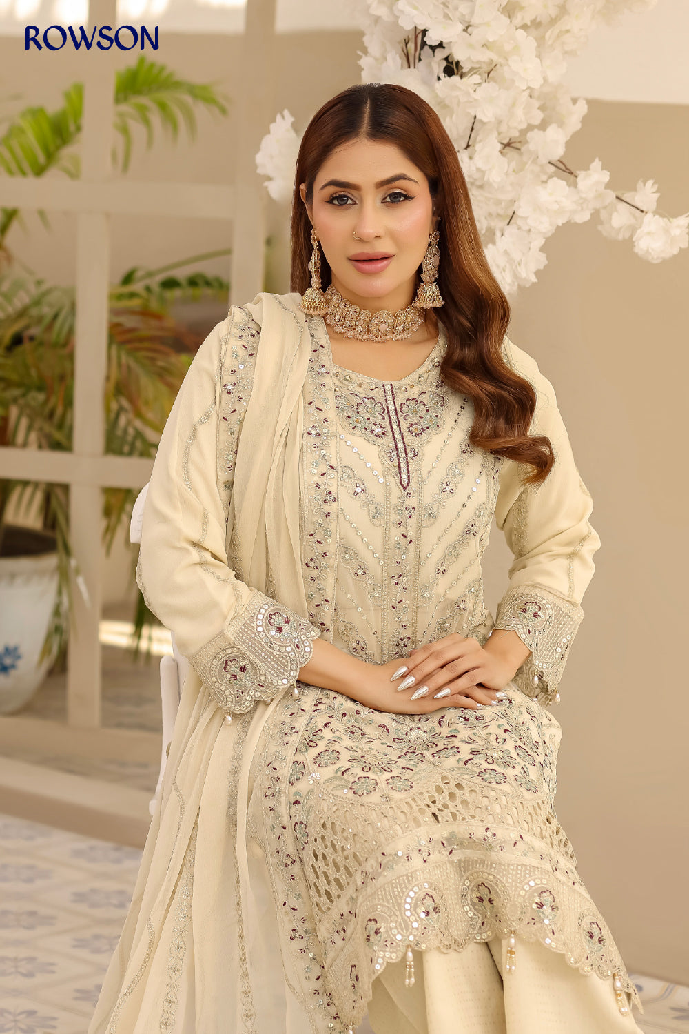 Aahang RANA ART Pakistani Three-Piece