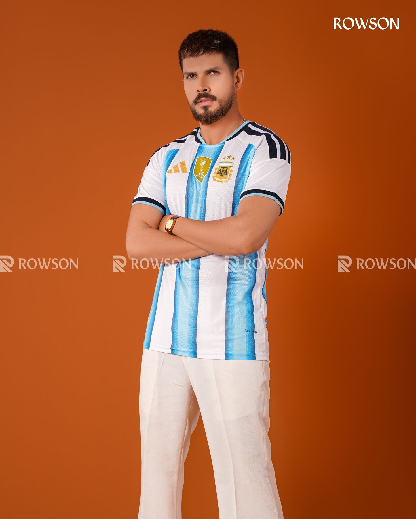 Argentina Home Player Edition Jersey Combo 2pcs