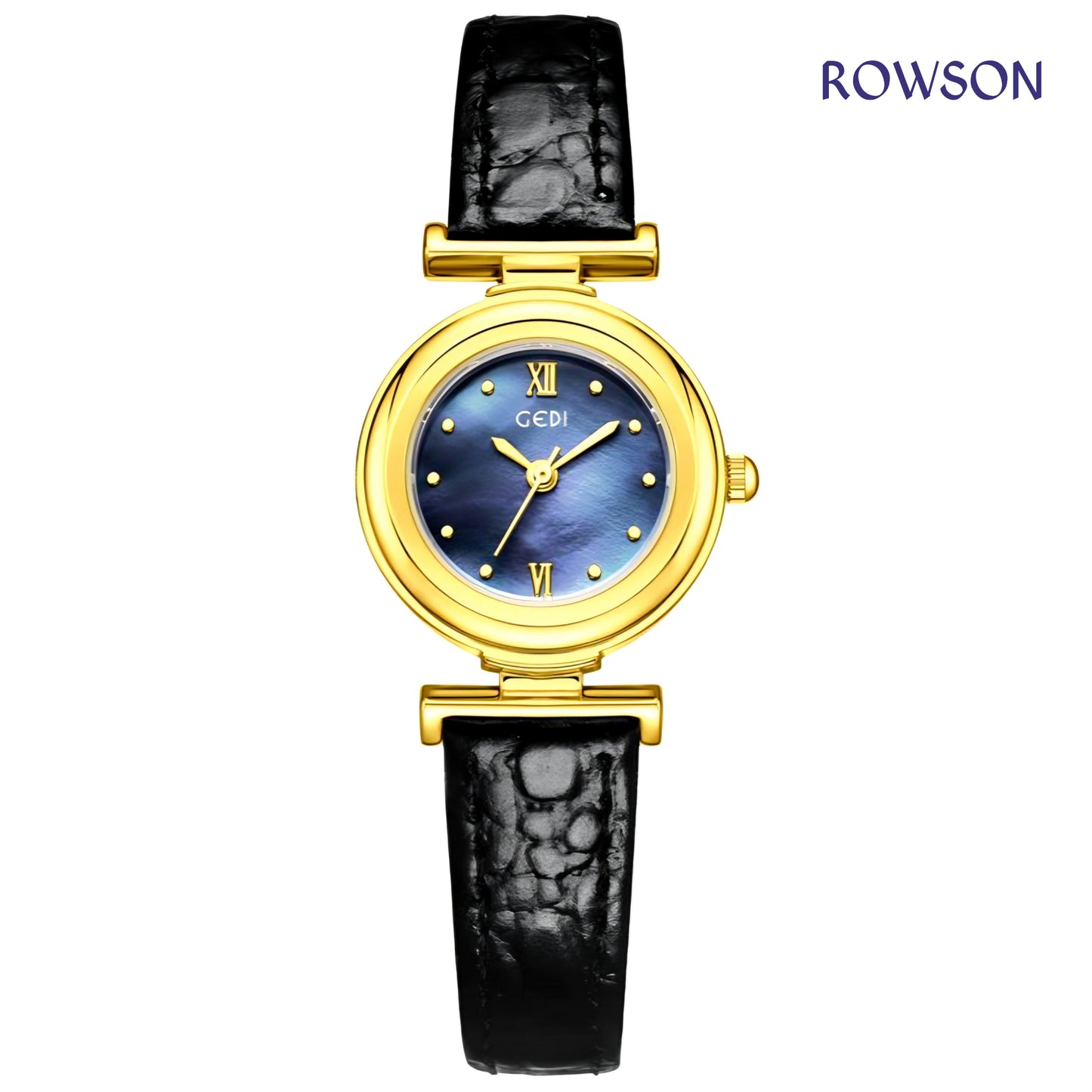 GEDI Luna Classic Watch (Black Belt)