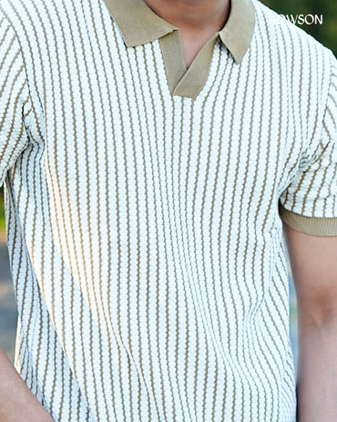 Sandstone Knit Polo
