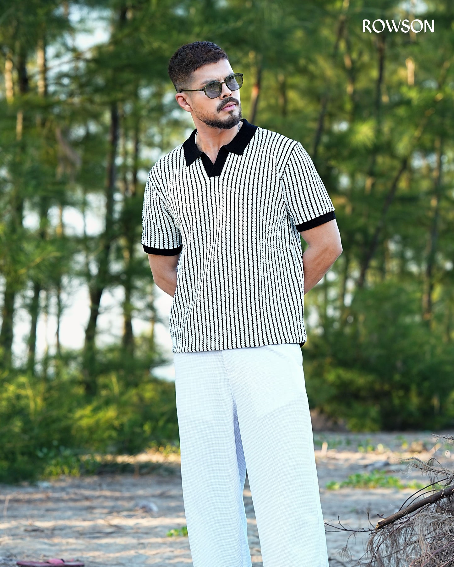 DualTone Knit Polo