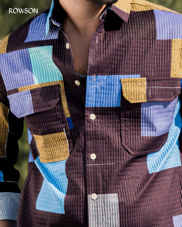 ColorBlock Royal Shirt
