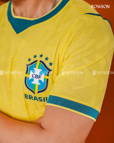 Brazil Home Authentic Jersey World Cup Football 2026 (Player Edition)