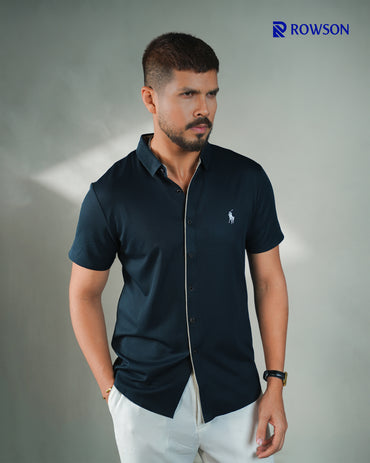 The Elite Gentleman Shirt - Navy