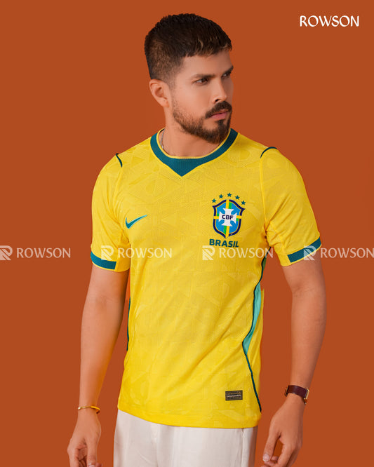 Brazil Home Authentic Jersey World Cup Football 2026 (Player Edition)