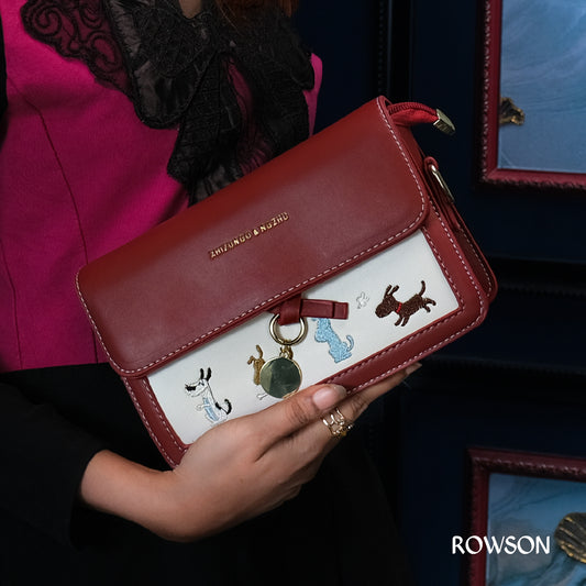 Animal Embroidery Crossbody Bag 5