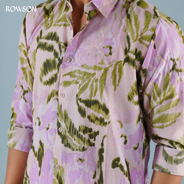 Rose Leaf Designer Shirt