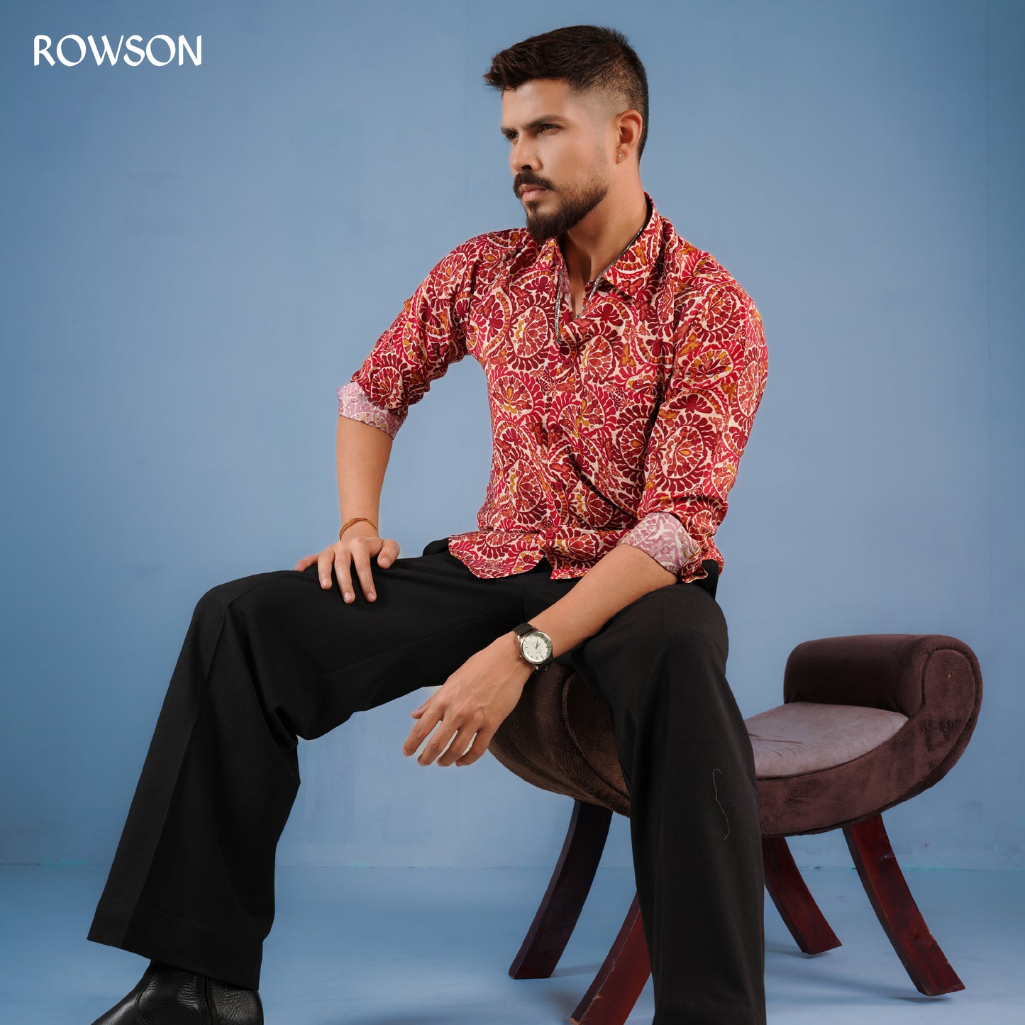 Royal Vermilion Full Shirt