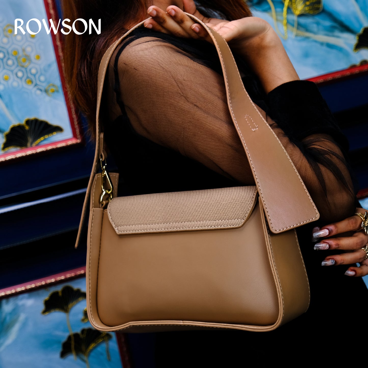 Caramel Charm Shoulder Bag 7