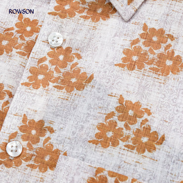 Golden Bloom Floral Shirt