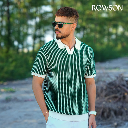 Greenline Retro Knit Polo