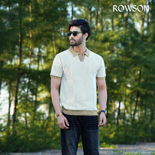 Sandstone Knit Polo