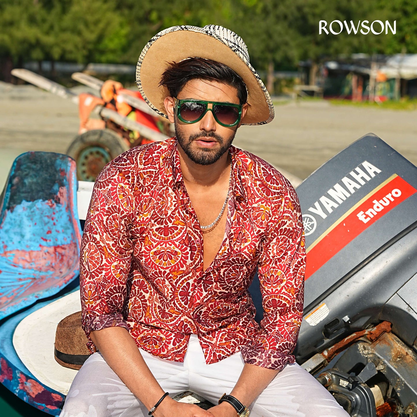 Royal Vermilion Full Shirt