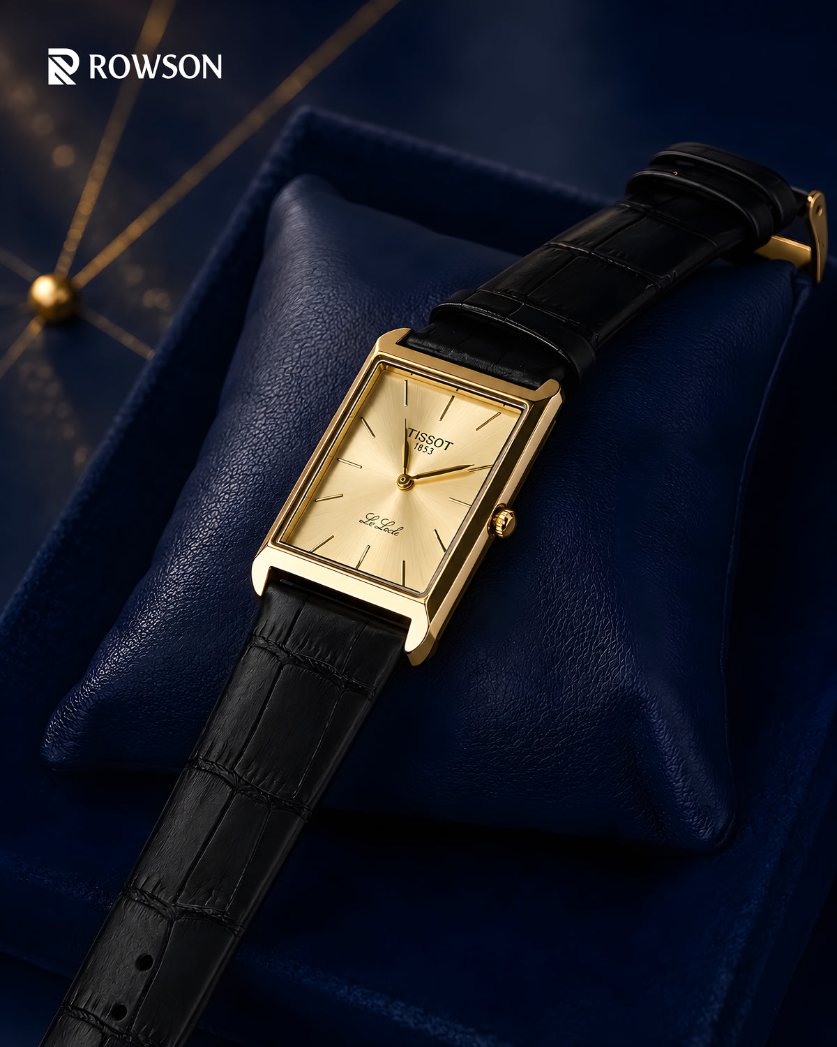 Prestige Elegance Leather Watch - Gold