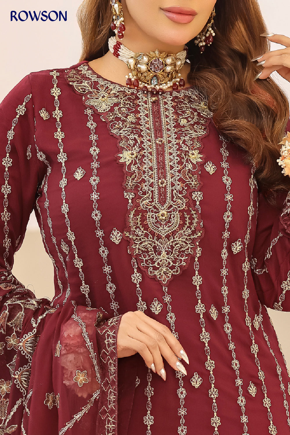 Aahang RANA ART Pakistani Three-Piece
