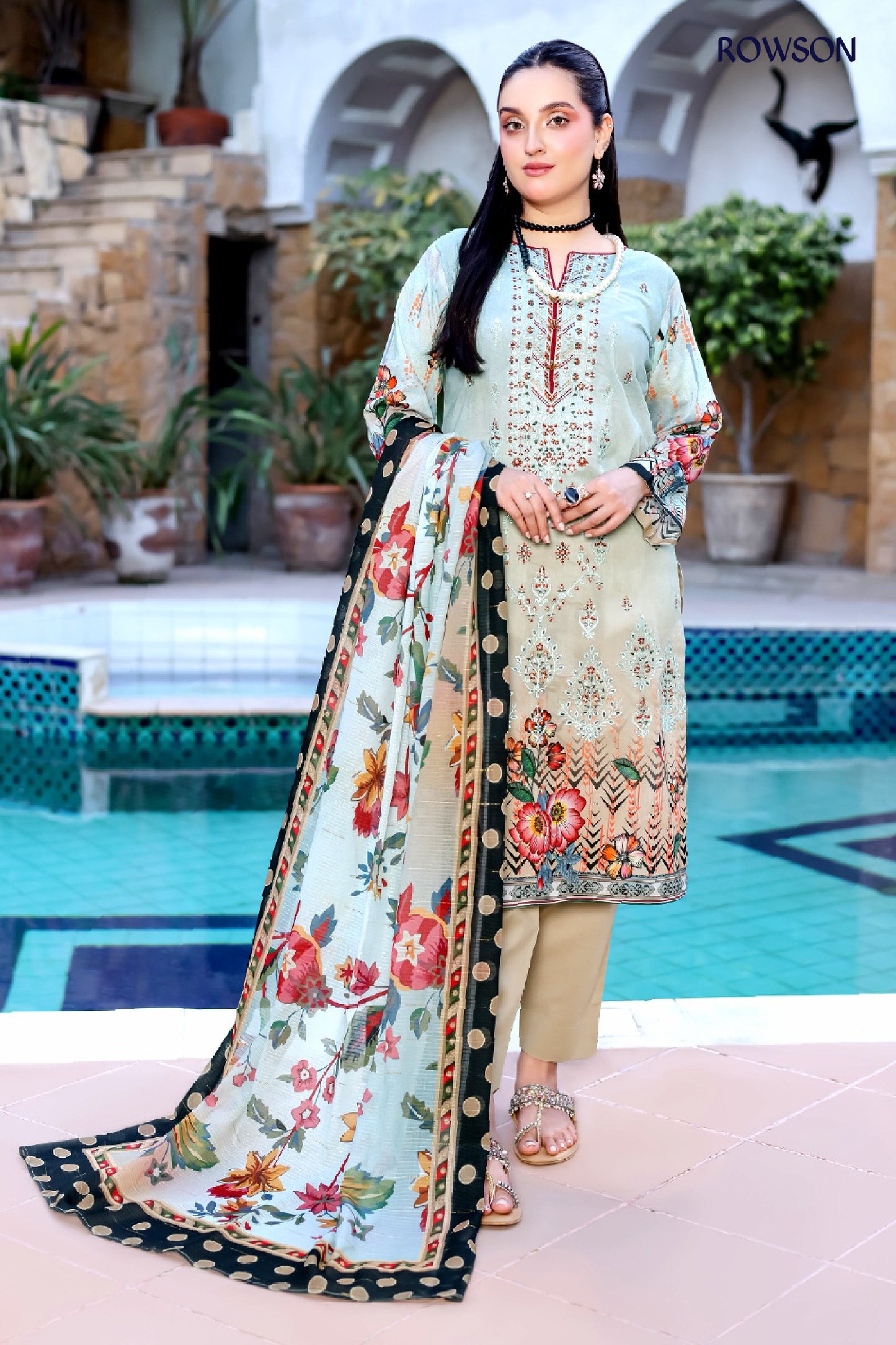 RIMSHIKA RANA ART Pakistani 3 piece