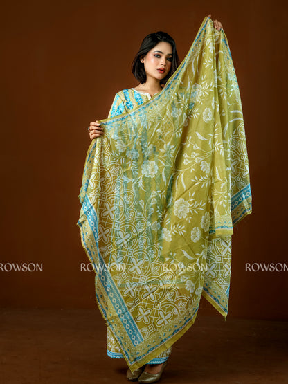 Soft Fit Signature Print Three-Piece