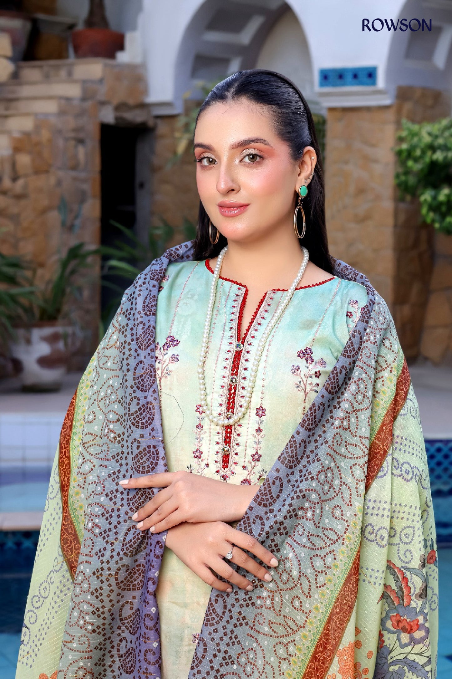 RIMSHIKA RANA ART Pakistani 3 piece