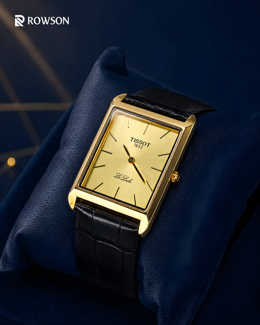 Prestige Elegance Leather Watch - Gold