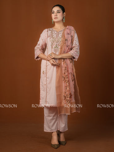 Comfort Fit Elegant Three-Piece