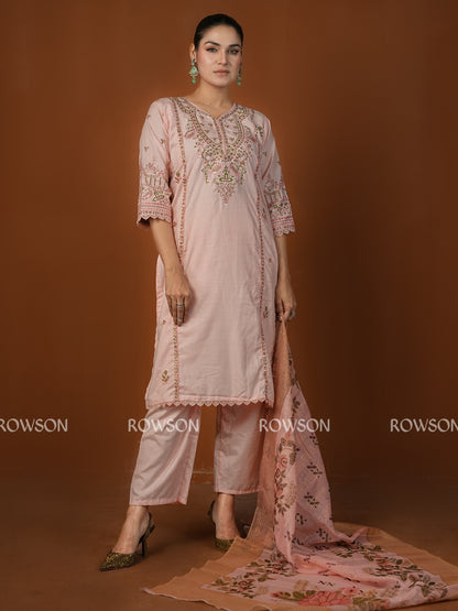 Comfort Fit Elegant Three-Piece