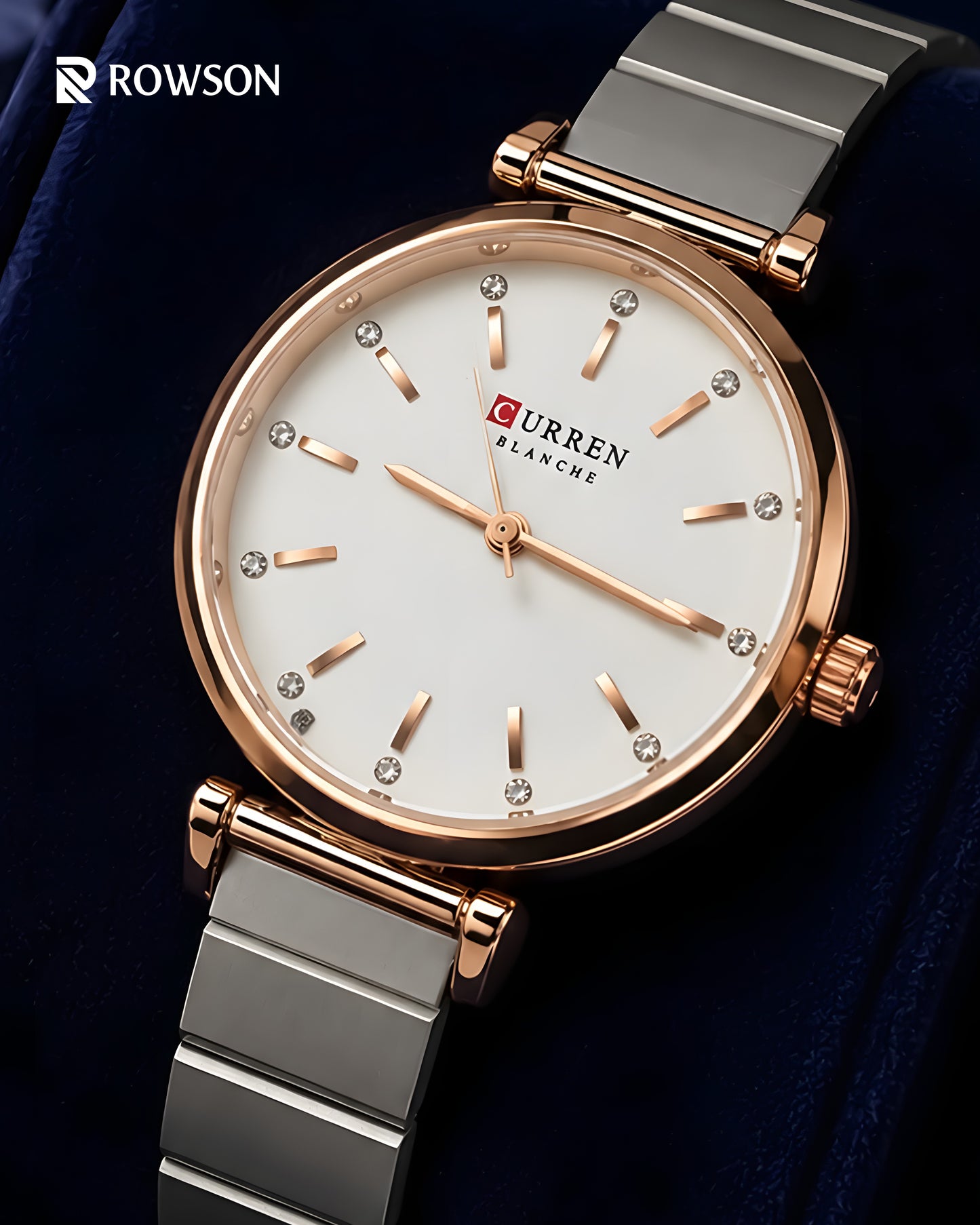 Curren Classic Watch – Pearl White