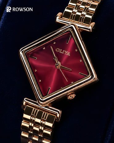 OLIYA Crimson Luxe  Watch