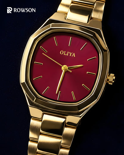 OLIYA Velvet Crown Watch