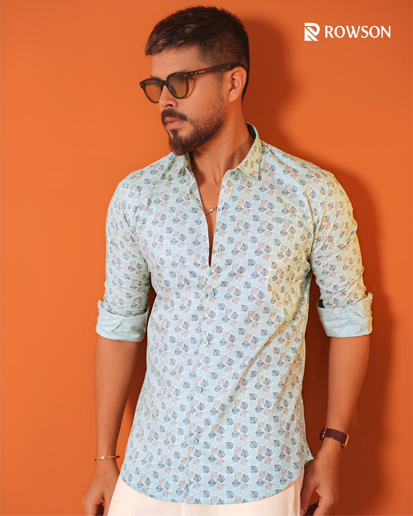 Mint Mosaic Luxe Full Shirt