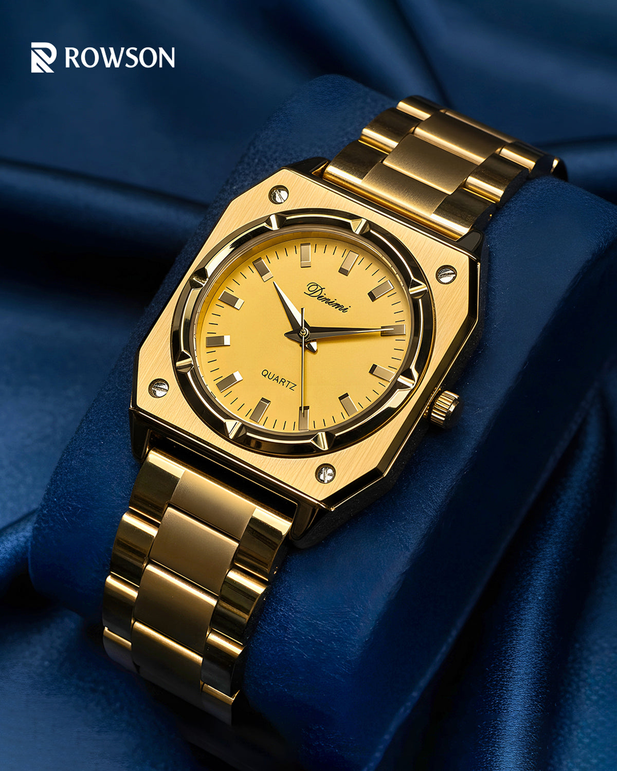 Golden Timepiece Watch