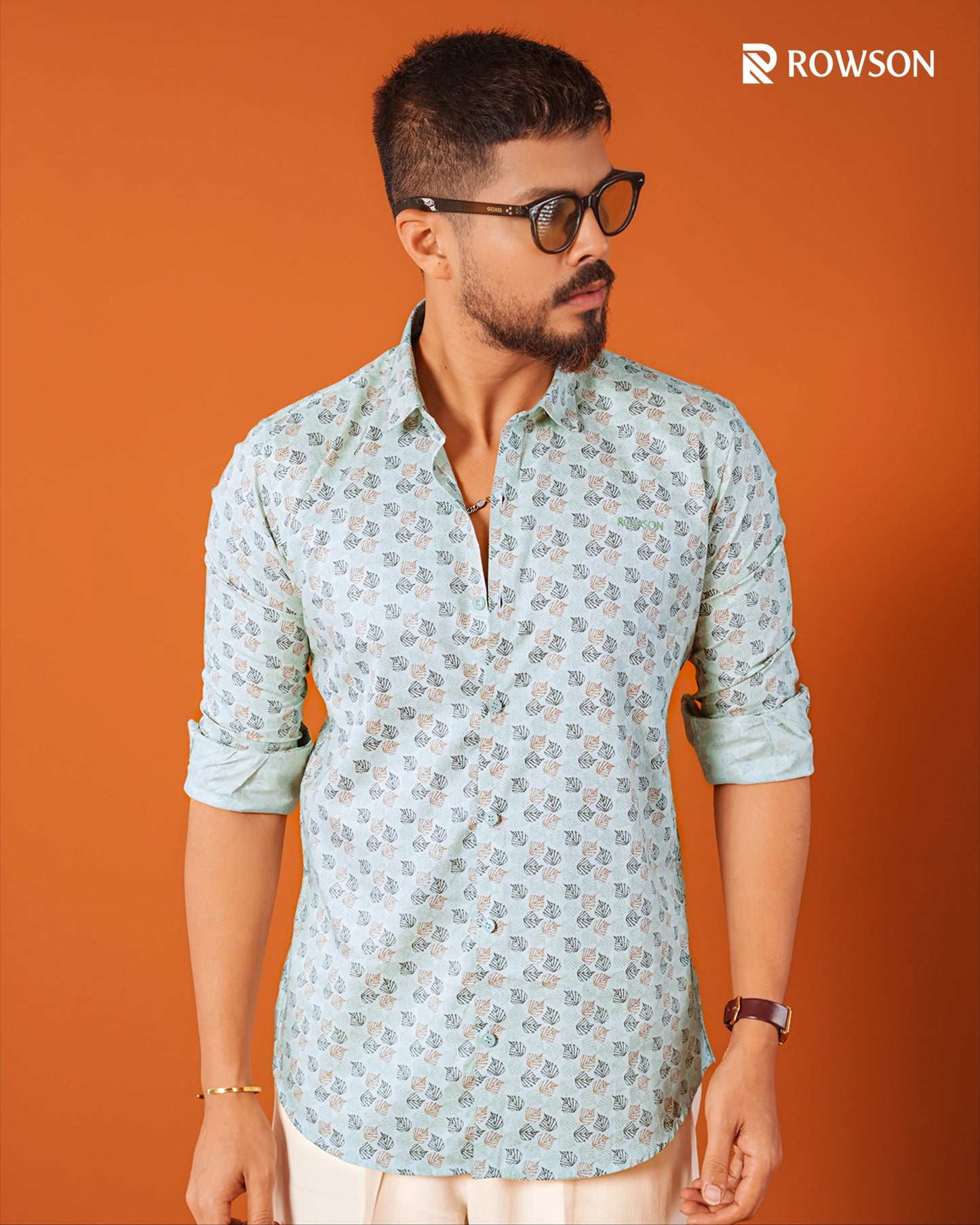Mint Mosaic Luxe Full Shirt