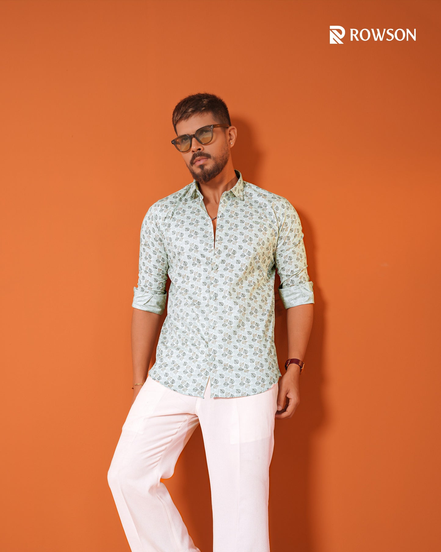Mint Mosaic Luxe Full Shirt