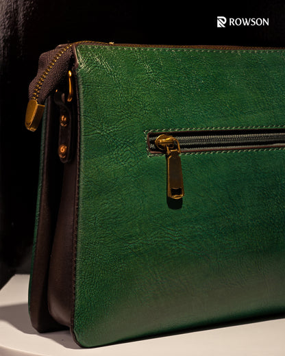 Emerald Butterfly Luxe Bag