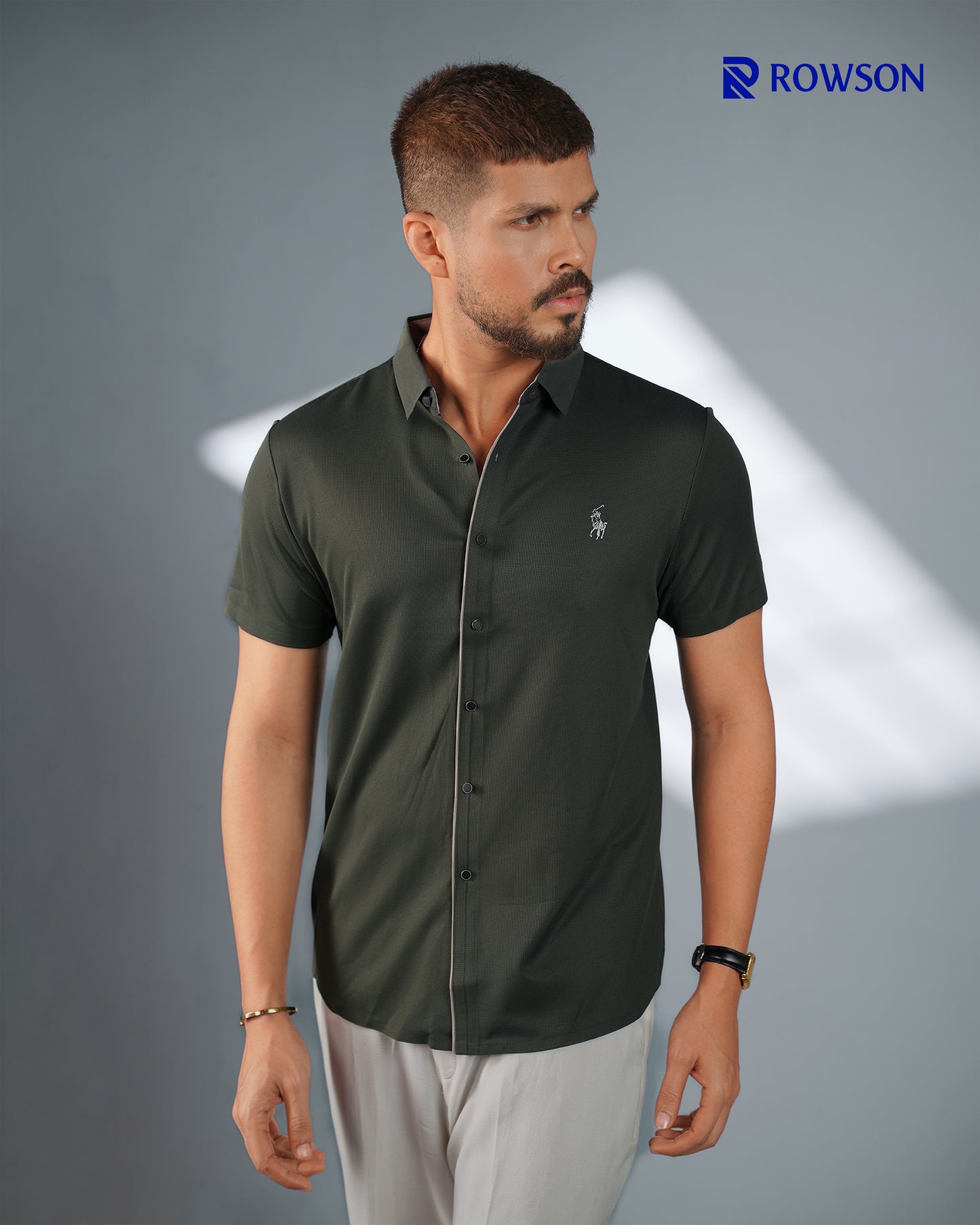 The Elite Gentleman Shirt - Olive