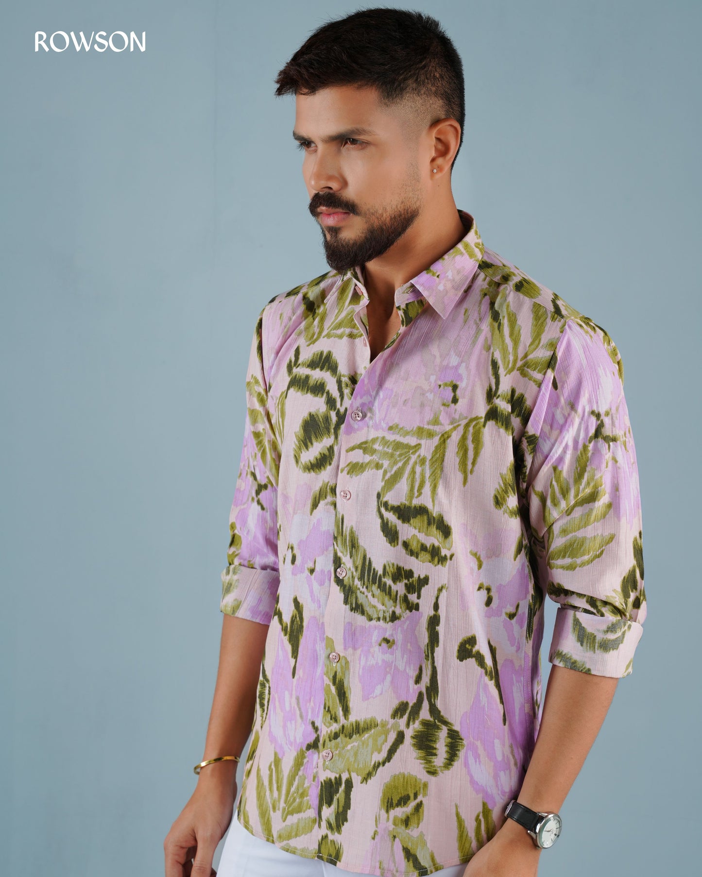 Rose Leaf Designer Shirt