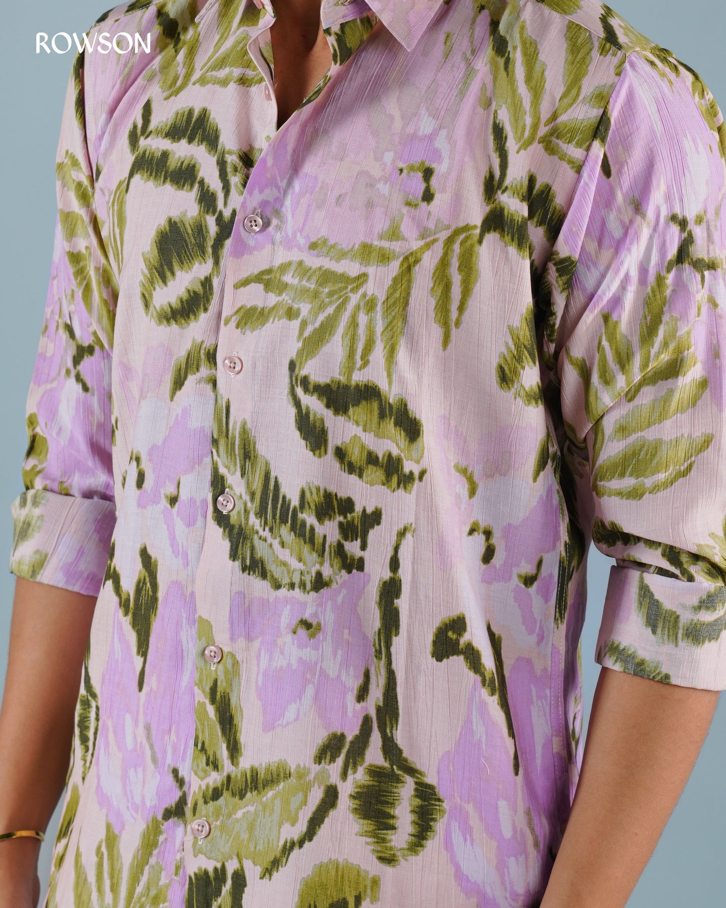 Rose Leaf Designer Shirt