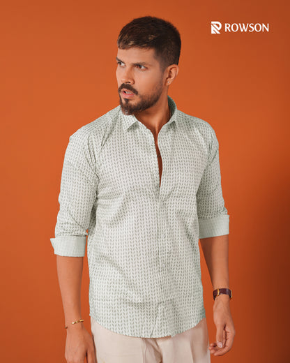 Sage Weave Signature Full Shirt