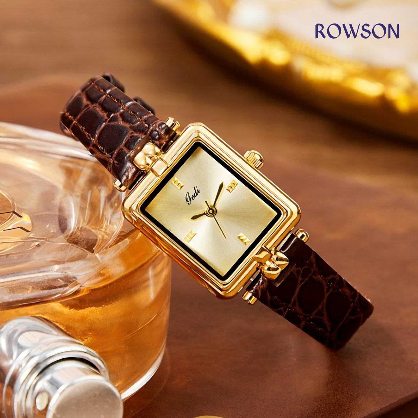 GEDI Timeless Square Quartz Watch