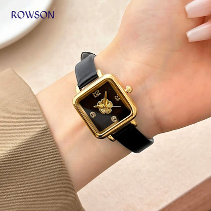 Camellia Book Square Watch