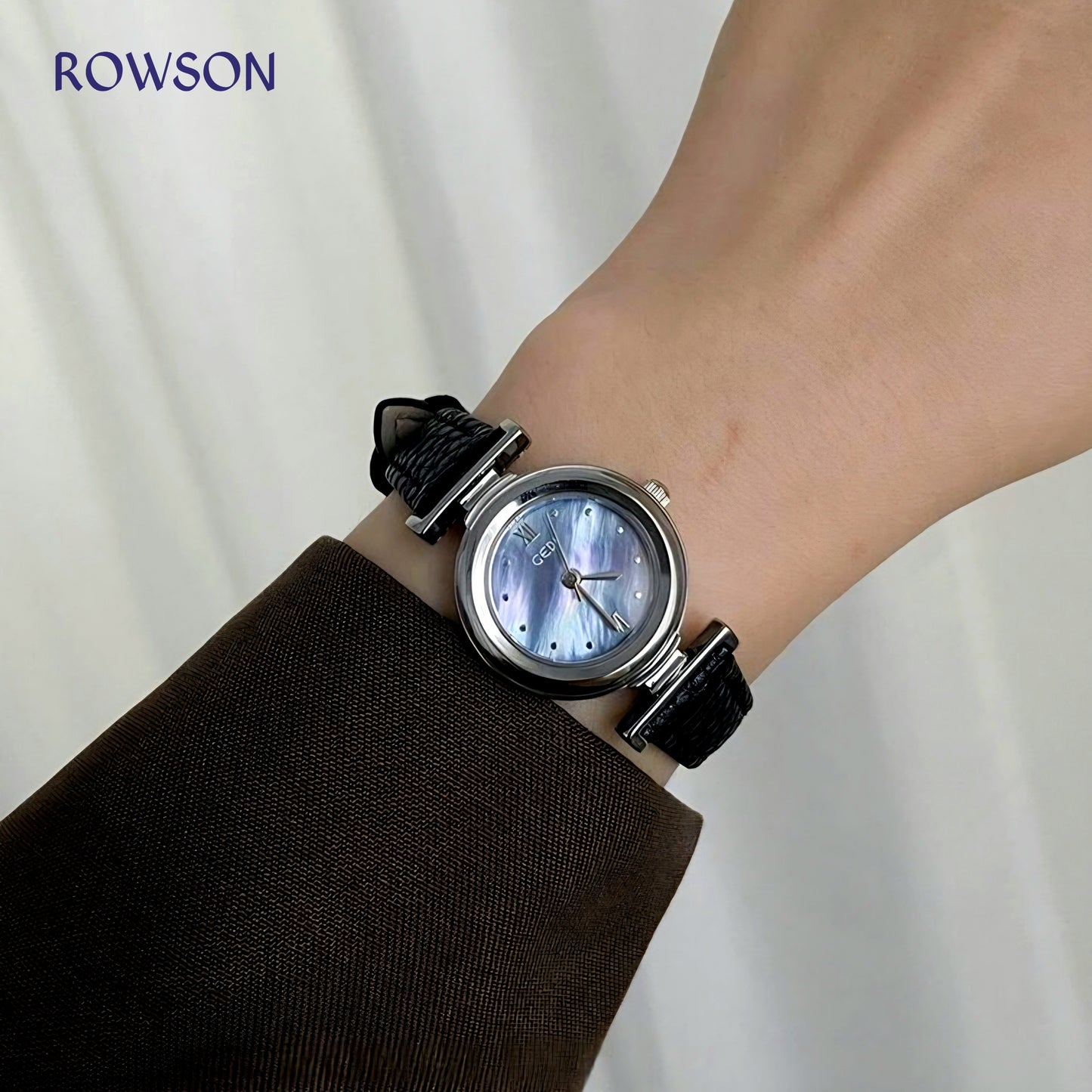 GEDI Luna Classic Watch (Black Belt)