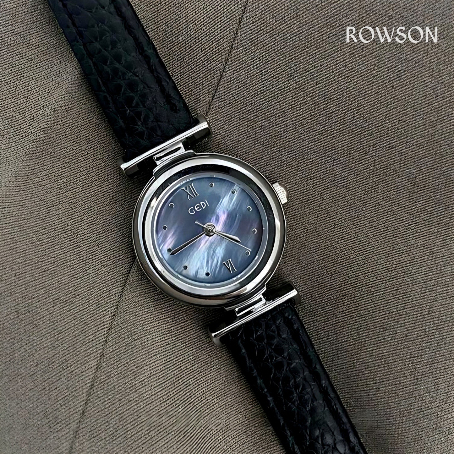 GEDI Luna Classic Watch (Black Belt)