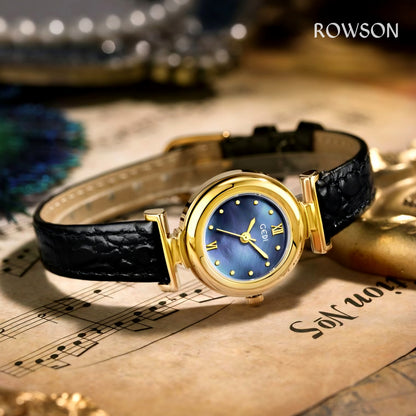 GEDI Luna Classic Watch (Black Belt)