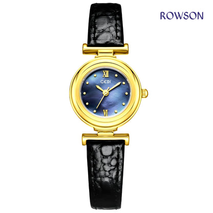 GEDI Luna Classic Watch (Black Belt)