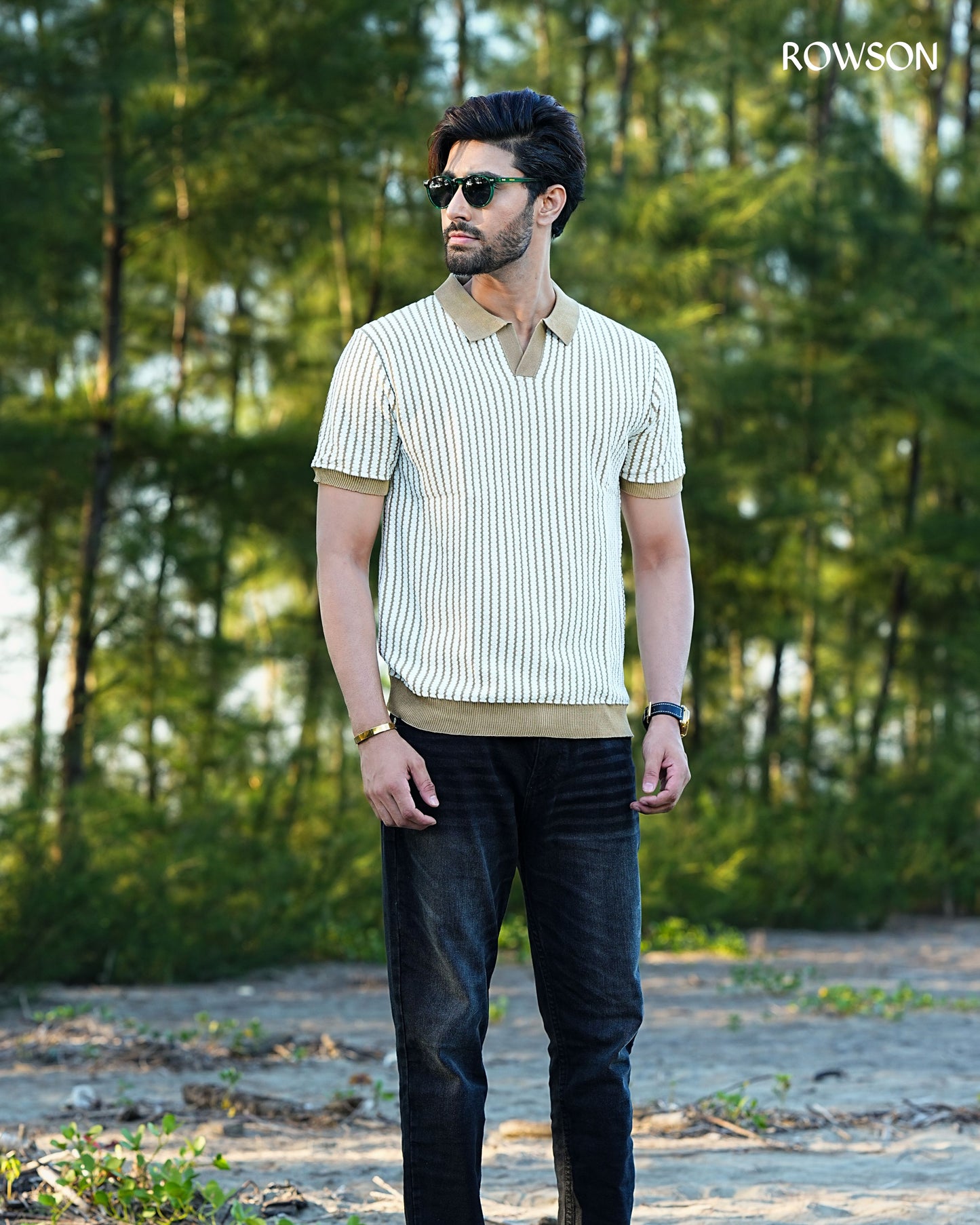 Sandstone Knit Polo