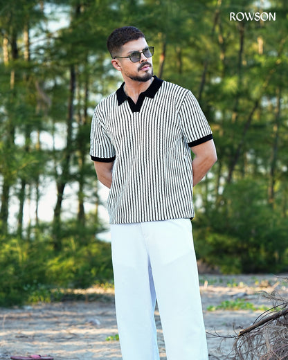 DualTone Knit Polo