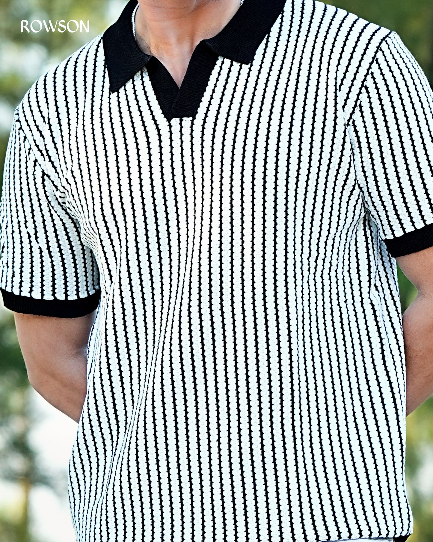 DualTone Knit Polo