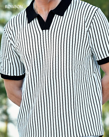 DualTone Knit Polo