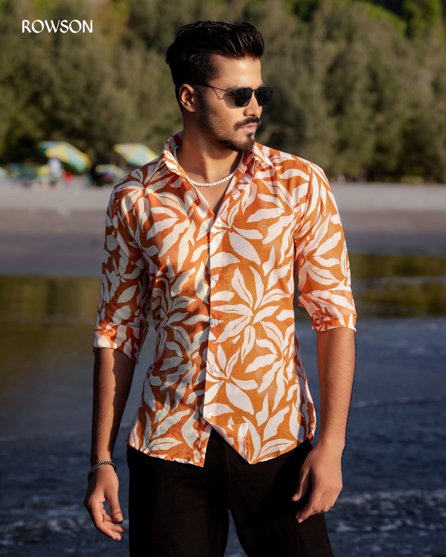 Amber Palm Shirt