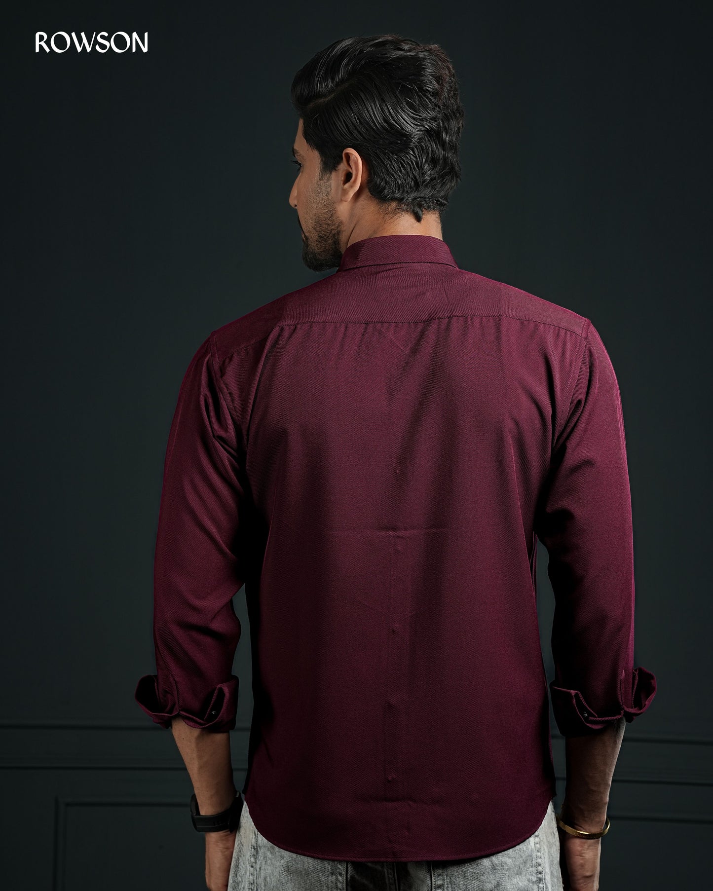 Sultan Party Shirt Maroon