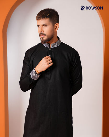 Black Elegance Panjabi